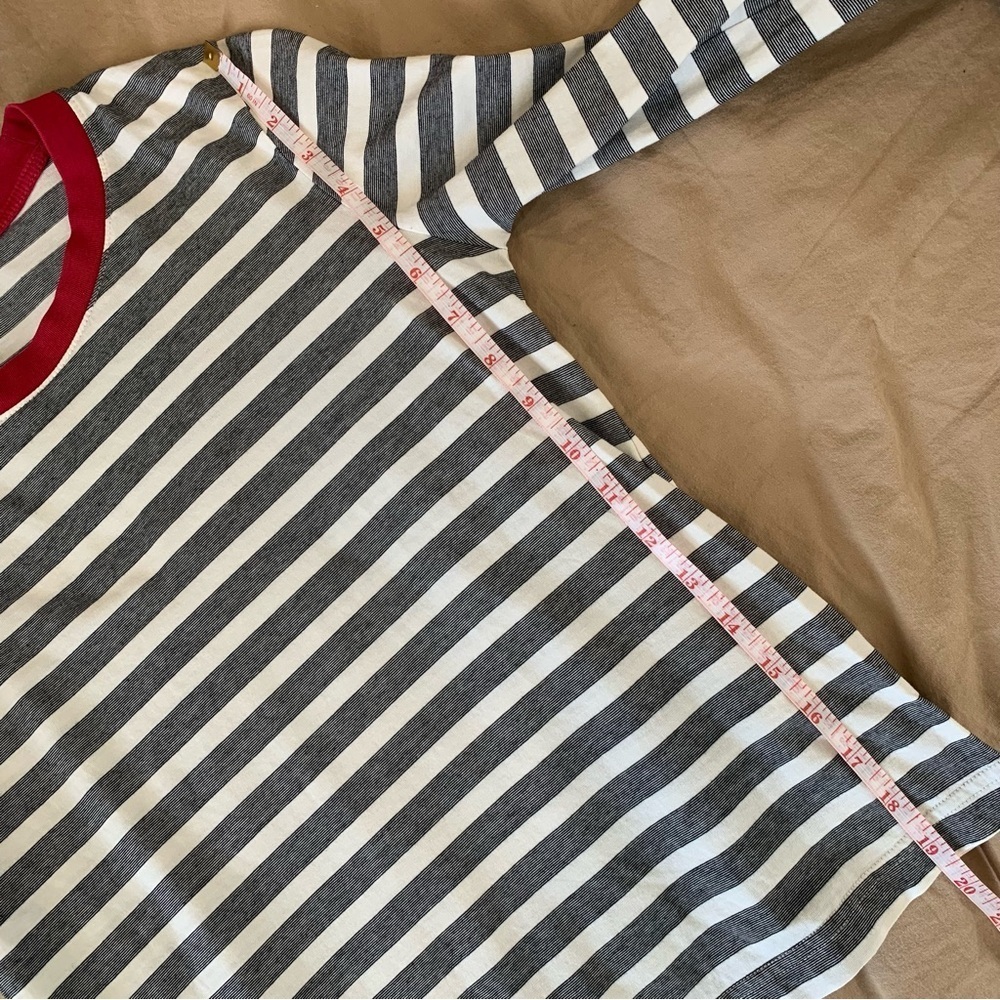 COS 100% Cotton Striped Tee - Picture 9 of 10